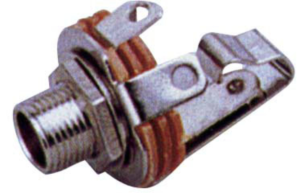 1/4" Phone Jack Socket+Switch - 2
