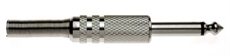 1/4"Pro Jack Plug-Nickel Plat.