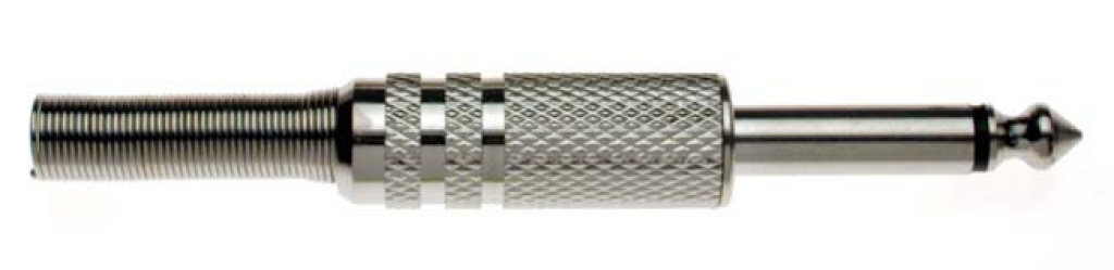 1/4"Pro Jack Plug-Nickel Plat. - 2
