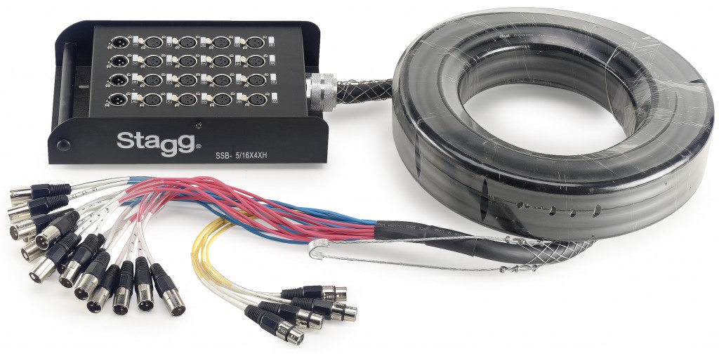 Stagebox 16 Xlr F/4 Xlr M-  5M