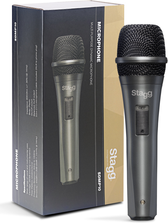Dyn Mic Plast+Cbl Xlr/Plug