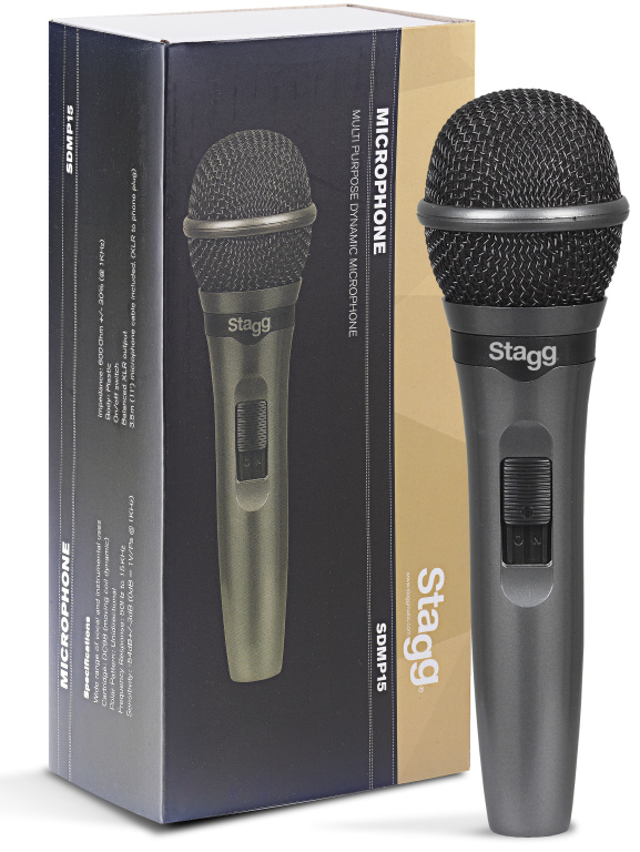 Dyn Mic Plast+Cbl Xlr/Plug