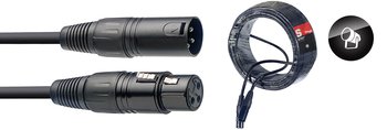 15M/50F Dmx Cable Xlrf-Xlrm 3P