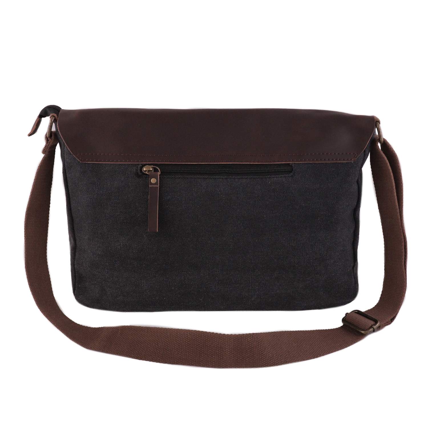 Axelremsväska kanvas, beige - 4
