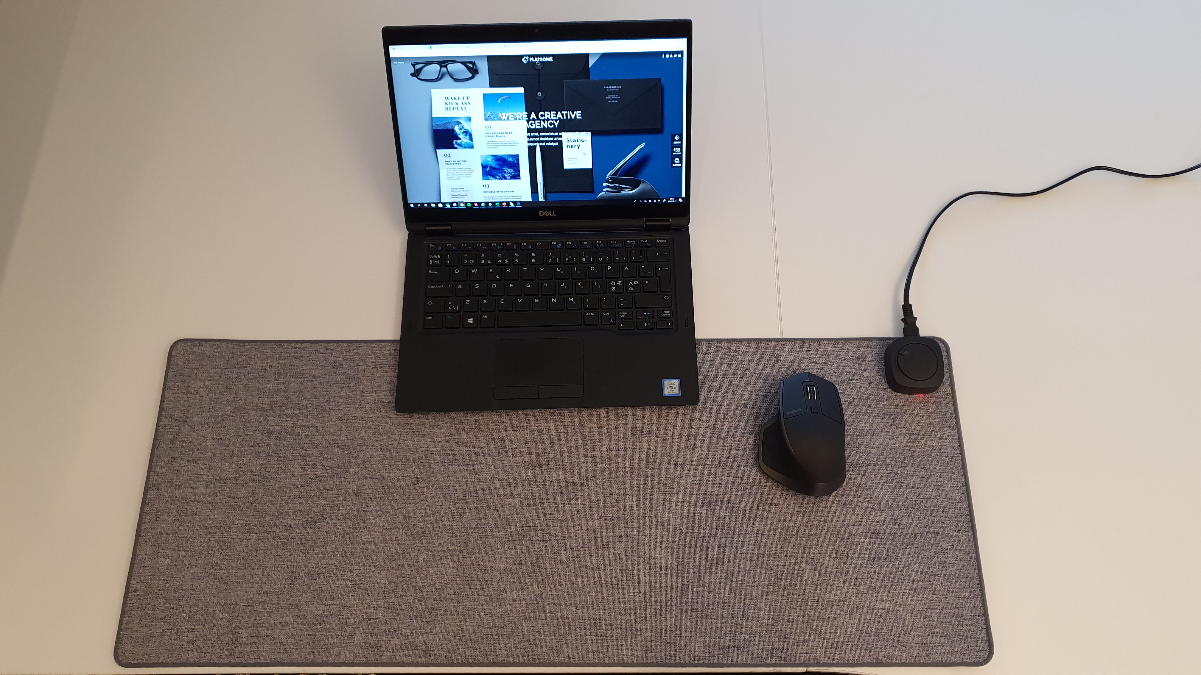 DeskHeat Heated Desk, Keyboard, Mouse Pad - Stops Cold Hands!