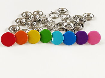Rainbowpackage Snap-on button coverd