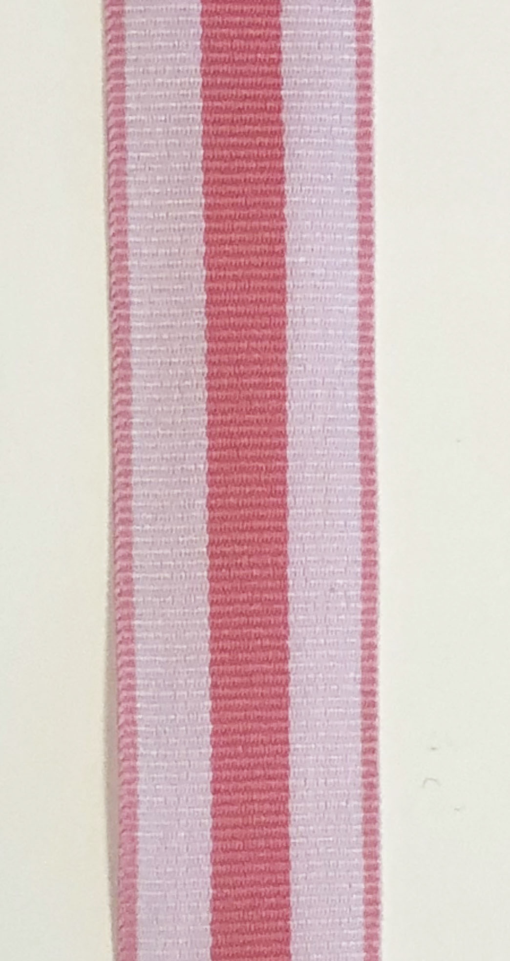 Revär band Rosa/vit