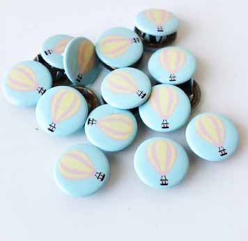 Snap-on button Air-balloon