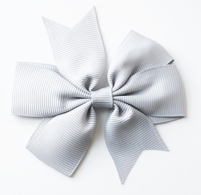 Bow 80x80mm light grey