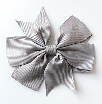 Bow 80x80mm Grey