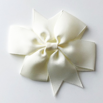 Bow 80x80mm Creme