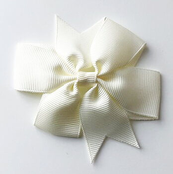 Bow 80x80mm Creme