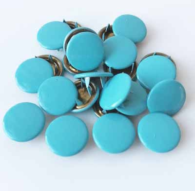 Snap-on button Turquise