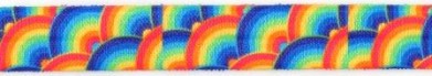 Foldover elastics 16mm Rainbowhills
