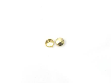 Rivet goldcoloured round 7mm