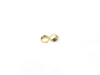 Rivet goldcoloured round 7mm