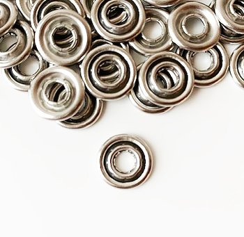Female spare part to snap-on buttons