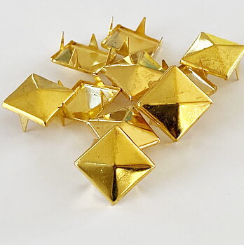 Rivet goldcoloured 12mm