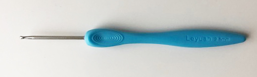 Ergonomisk virknål i aluminium 2,5