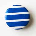 Snap-on button Blue stripes Trådsnella - 2