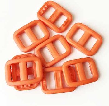 Triglide buckle Orange