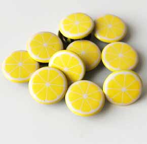 Tryckknapp Citron