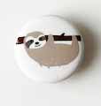 Snap-on button Sloth - 2