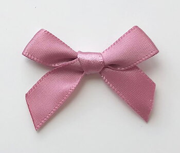 Satin bow Liliac