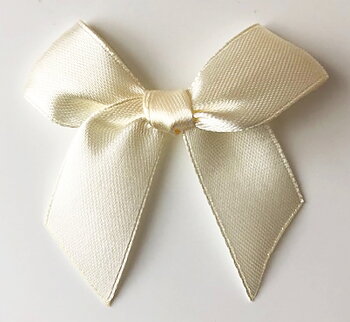 Rosett Satin Stor Ivory 70x70mm