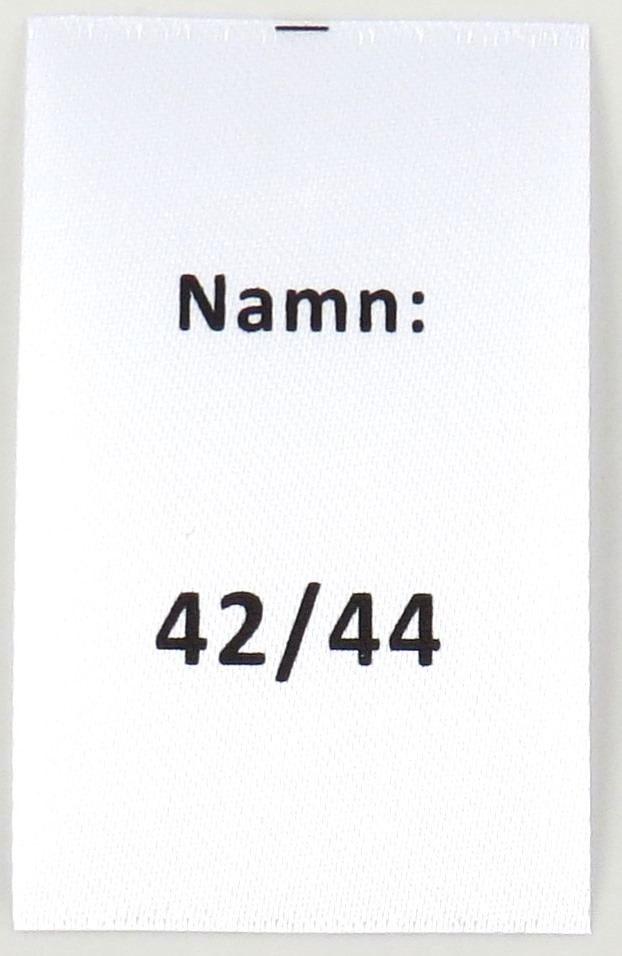 Satinlapp Namn 42/44