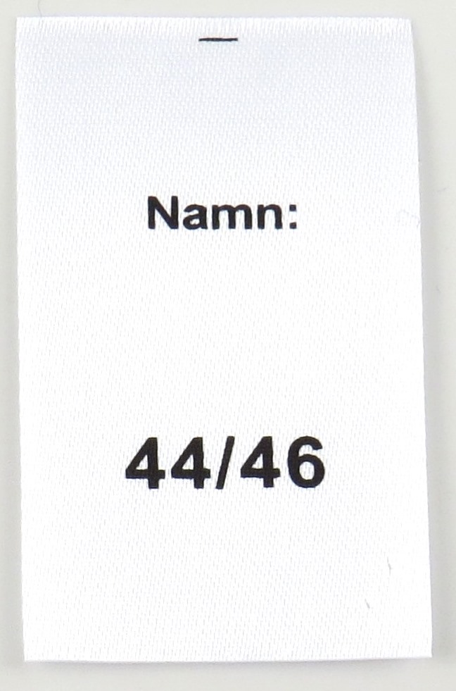 Satinlapp Namn 44/46