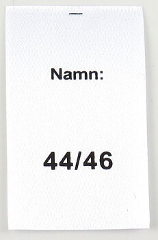Satinlapp Namn 44/46