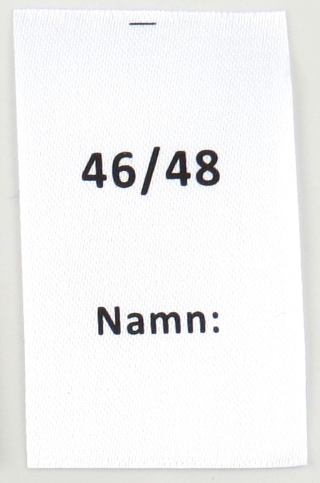 Satinlapp Namn 46/48