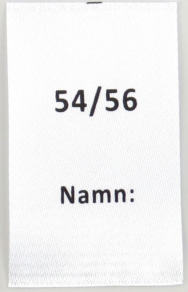 Satinlapp Namn 54/56
