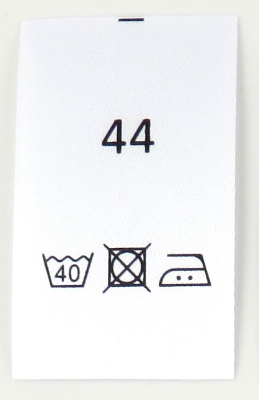 Satinlapp Tvättråd 44