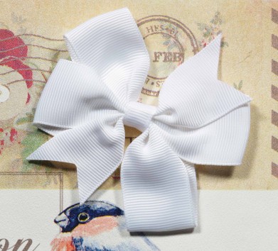 Bow White 80x80mm