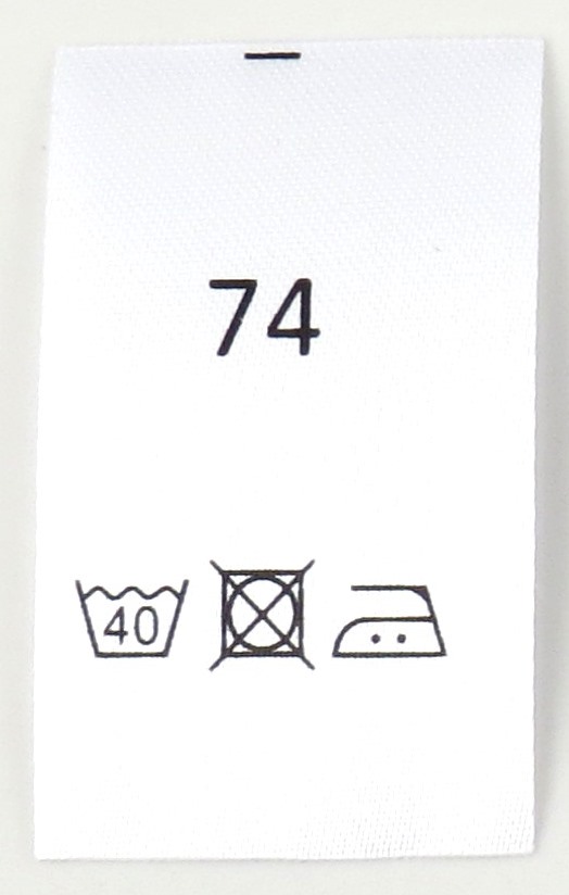 Satinlabel Wash instructions 74