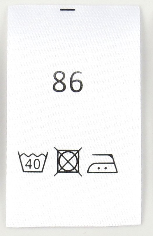 Satinlapp Tvättråd 86