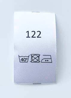 Satinlapp Tvättråd 122