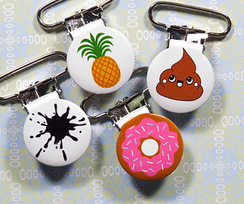 Secret Gift pacifierclips lagre