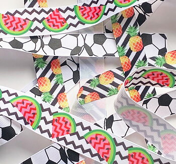 Secret Gift printed ribbon large