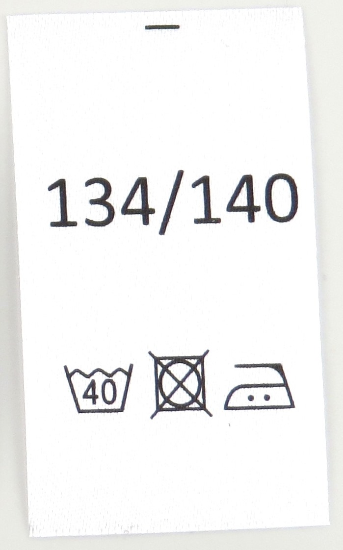 Satinlapp Tvättråd 134/140