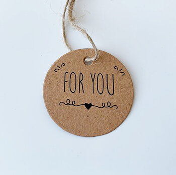 5-pack Hangtags for you 30mm