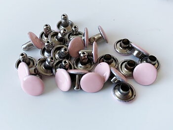Rivet round pink 8mm