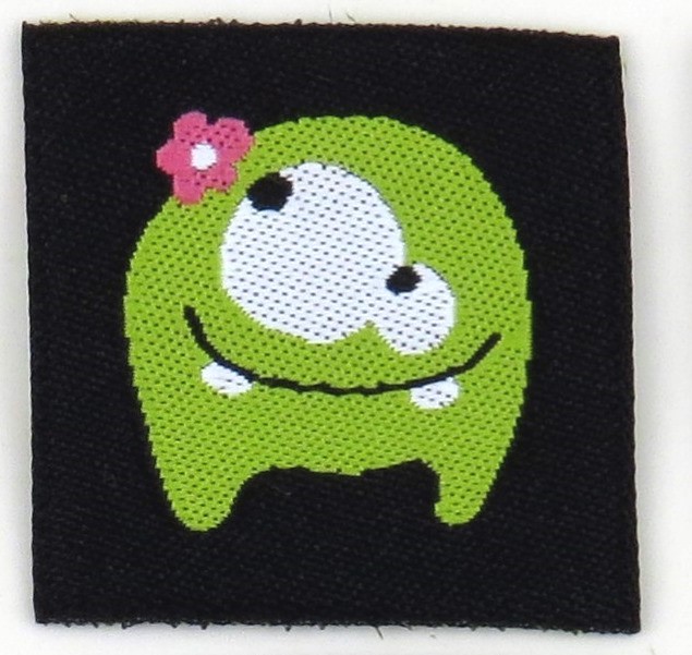Vävd enkel lapp Monster - 2