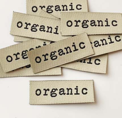 Vävd enkel lapp Organic