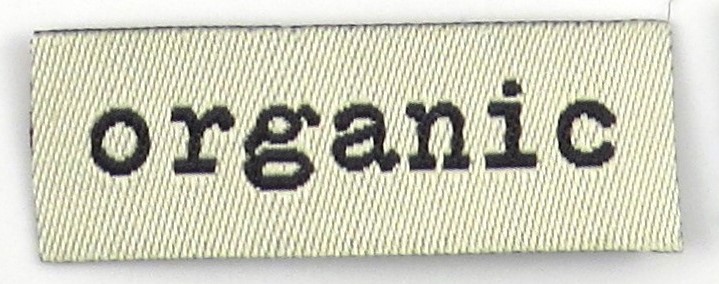 Vävd enkel lapp Organic - 2