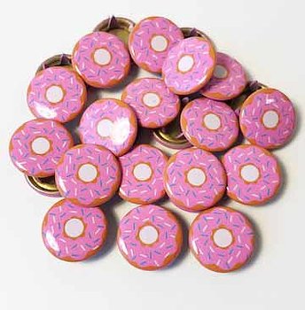 Snap-on button Doughnut