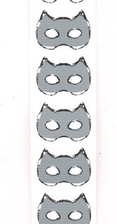 Printed ribbon mask 22mm