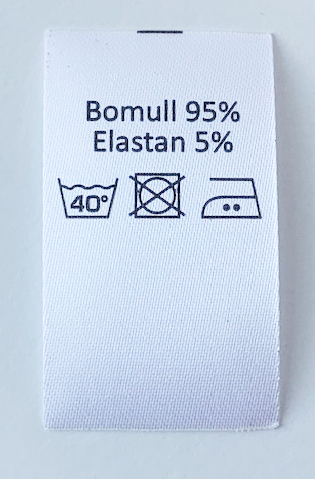 Satinlapp Bomull Elastan 